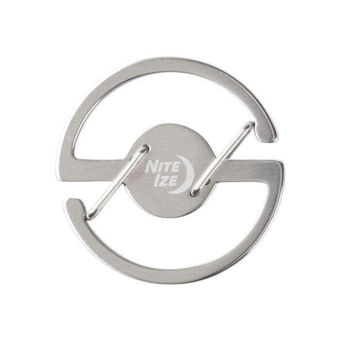 Nite Ize Nite Ize - Medallion - Mousqueton argenté