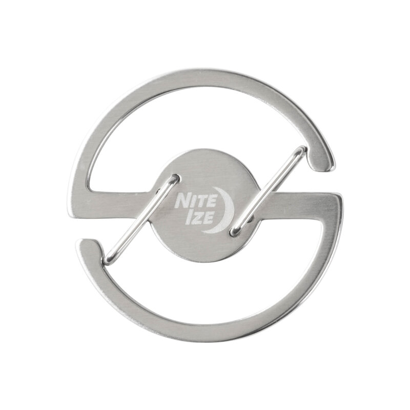 Nite Ize Nite Ize - Medallion - Karabijnhaak Zilver