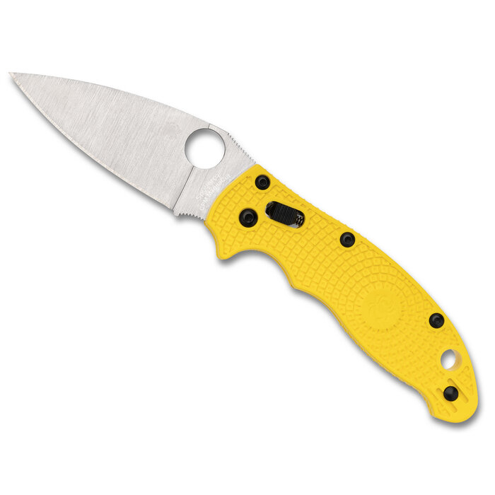Spyderco Spyderco - Manix 2 Lightweight Salt Yellow - CPM Magnacut