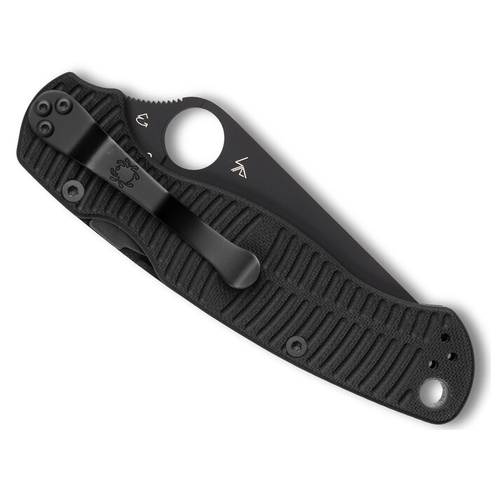 Spyderco Spyderco - Paramilitary 2 Salt Black - CPM Magnacut PE