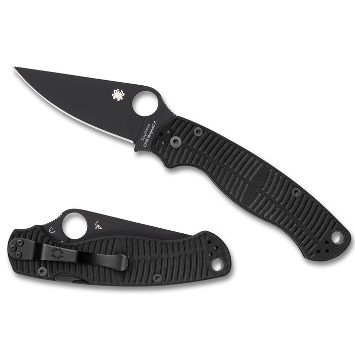 Spyderco Spyderco - Paramilitary 2 Salt Black - CPM Magnacut PE