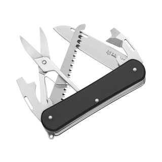 Fox Cutlery Fox - Vulpis - Zakmes 5 Tools - Zwart