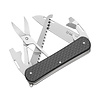 Fox Cutlery Fox - Vulpis - Taschenmesser 5 Tools - Carbon Fiber