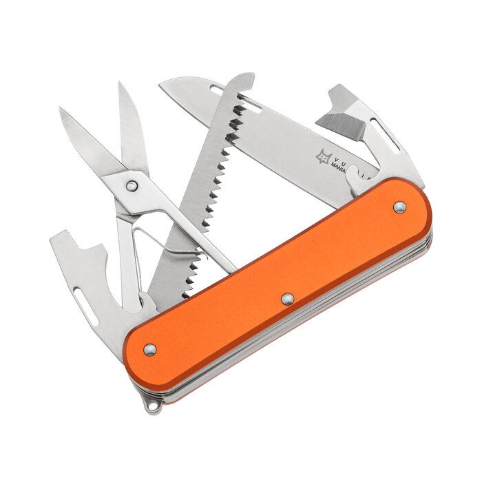 Fox Cutlery Fox - Vulpis - Pocket Knife 5 Tools - Orange