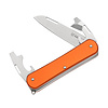 Fox Cutlery Fox - Vulpis - Zakmes 2 Tools - Oranje