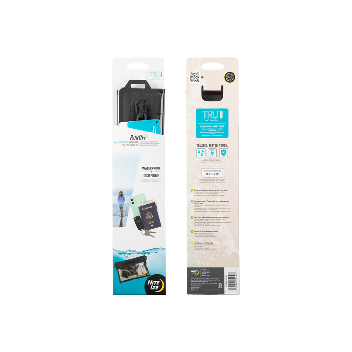 Nite Ize Nite Ize - RunOff - Sac de voyage résistant à l'eau - Anthracite - M