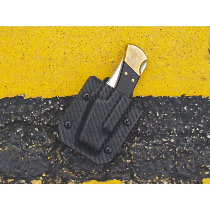 Clip & Carry Clip & Carry - Kydex Sheath - Buck 110-112 CF - Black