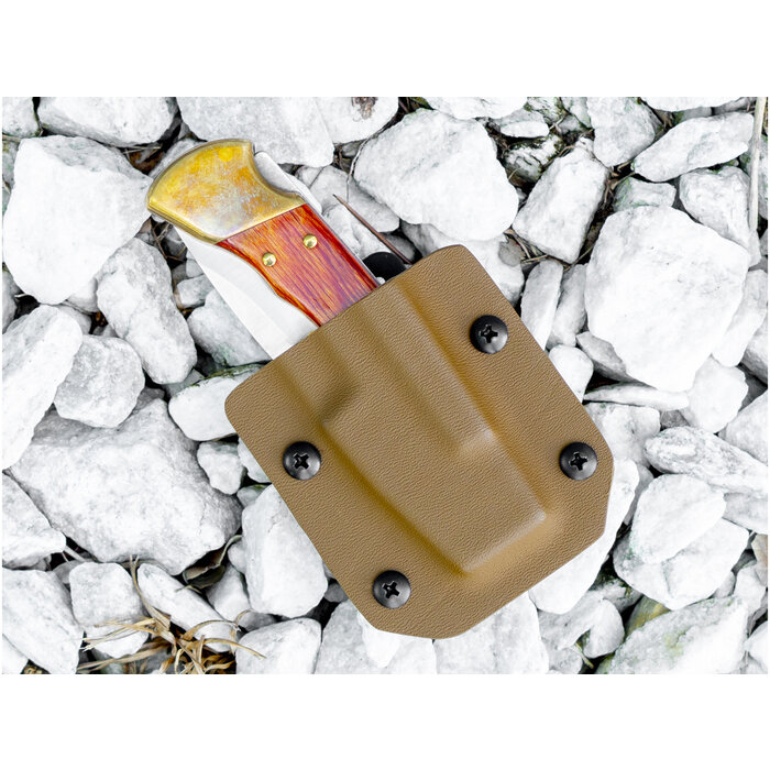 Clip & Carry Clip & Carry - Kydex Sheath - Buck 110-112 - Marron