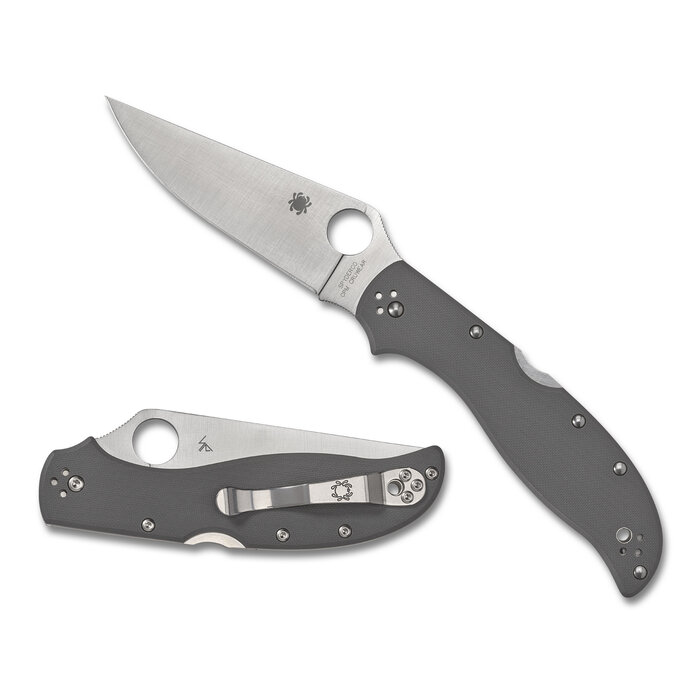 Spyderco Spyderco - Strech 2 XL Grau - CPM Cru-Wear PE