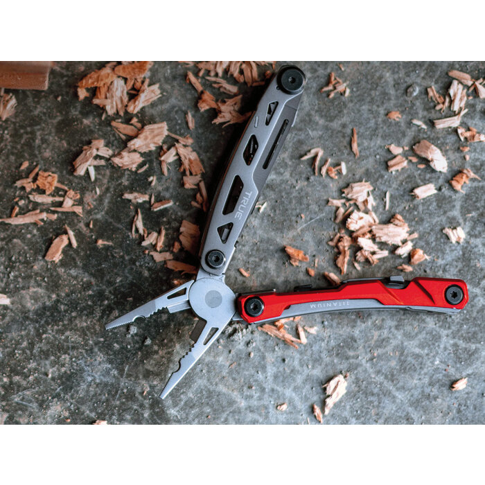 True Utility True - Titanium Locking Multitool - Clam