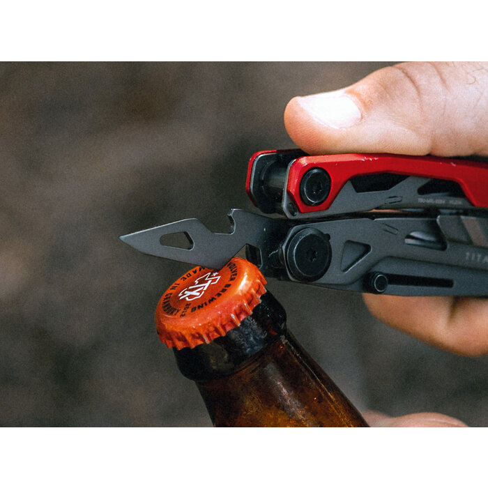 True Utility True - Titanium Locking Multitool - Clam