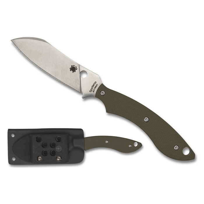 Spyderco Spyderco - Stok Drop Point - OD Green - 8Cr13MoV PE