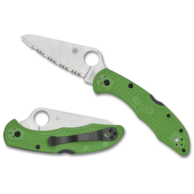 Spyderco Spyderco - Salt 2 - Green - LC200N SE