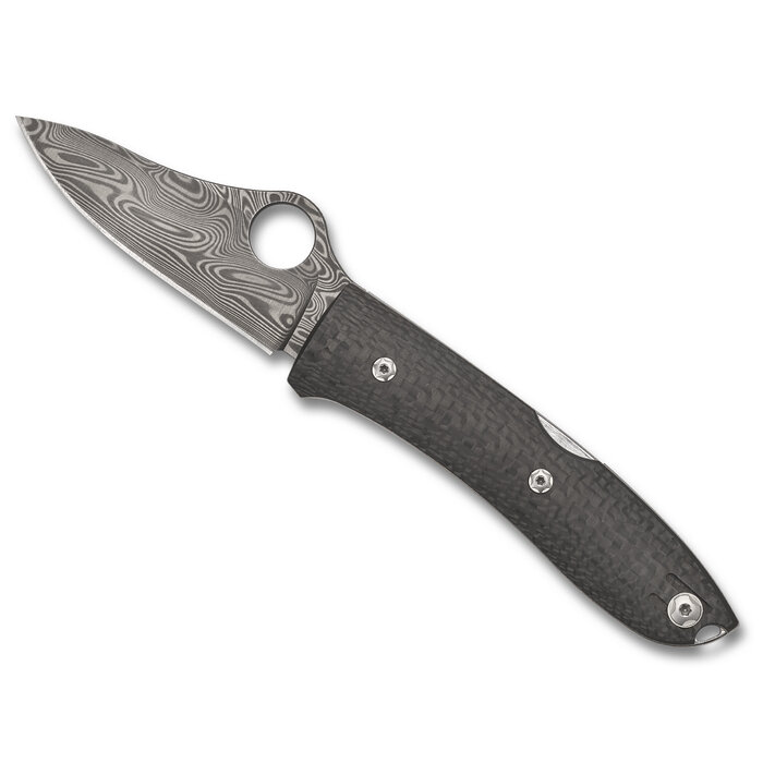 Spyderco Spyderco - SpyOpera - Carbon Fiber Damasteel PE - Sprint Run
