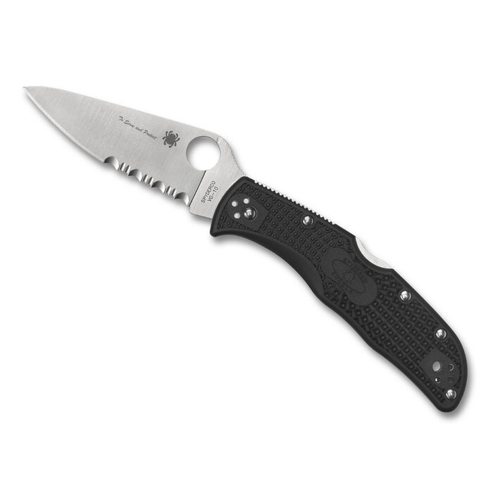Spyderco Spyderco - Endela Thin Blue Line - Black - VG-10 CE