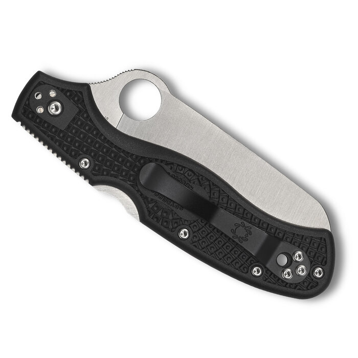 Spyderco Spyderco - Rescue 3 Thin Red Line - Black - VG-10 SE