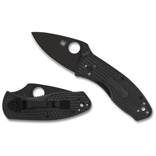 Spyderco Spyderco - Ambitious Lightweight - Black/Black - 8Cr13MoV PE