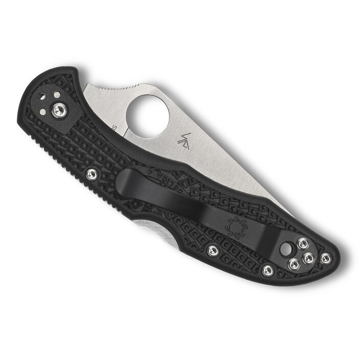 Spyderco Spyderco - Delica 4 - Thin Blue Line - Black - VG-10 CE