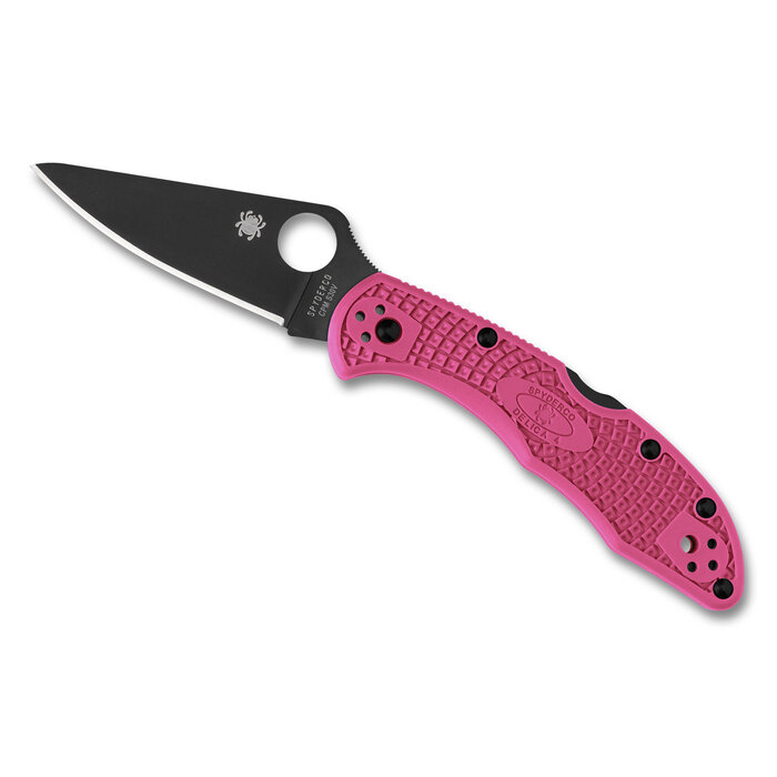Spyderco Spyderco - Delica 4 Lightweight - Pink/Black - CPM S30V PE