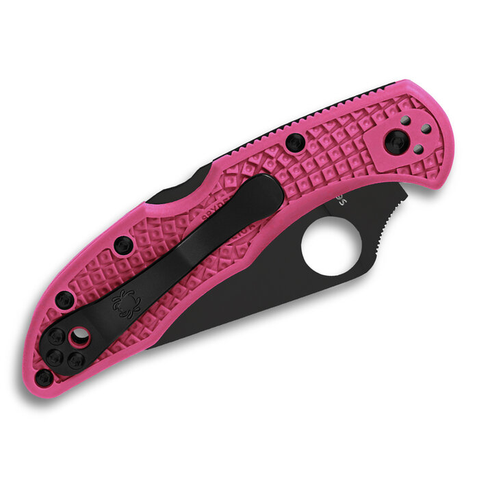 Spyderco Spyderco - Delica 4 Lightweight - Pink/Black - CPM S30V PE