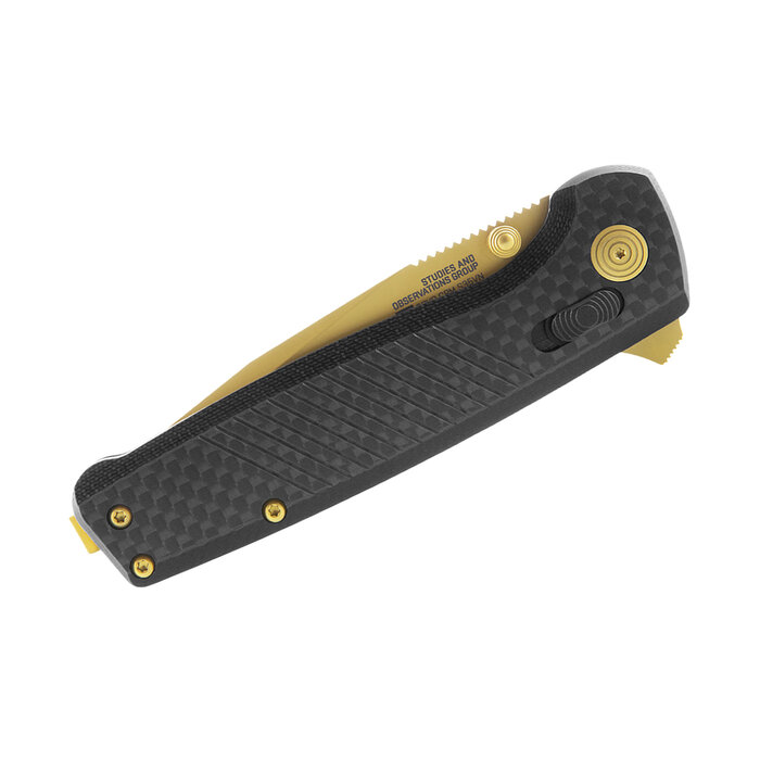 SOG Knives SOG - Terminus XR LTE - Carbon + Gold PE