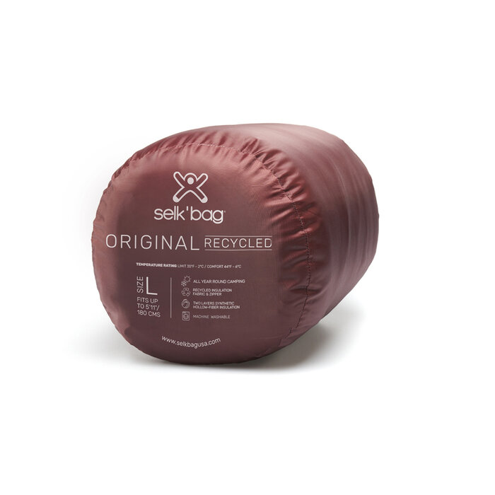Selk'bag Selk'Bag - Original Recycled - Burgundy Earth - M