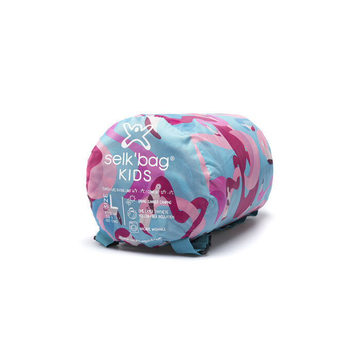 Selk'bag Selk'Bag-  Kids Recycled - Flamingo - M