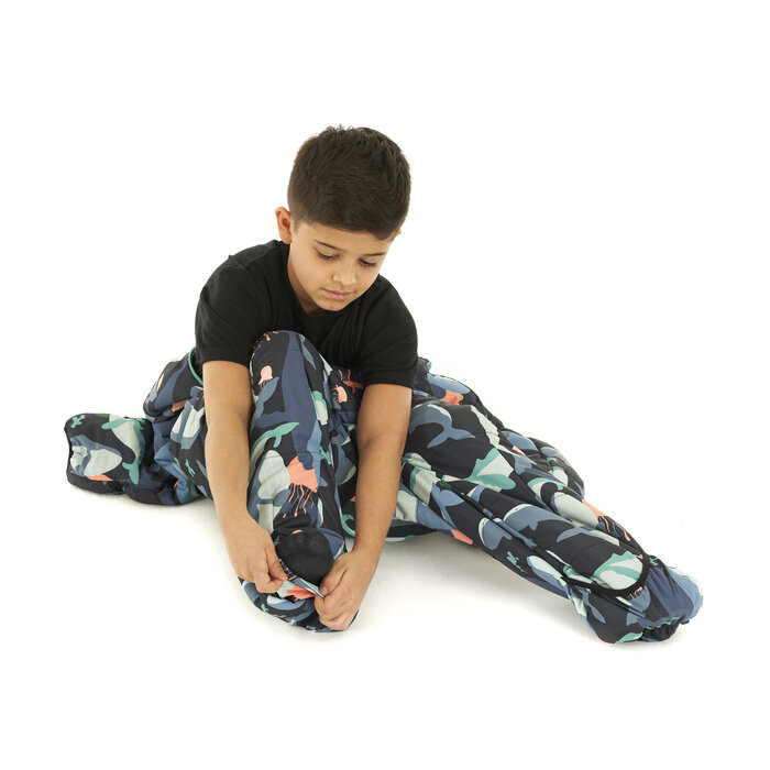 Selk'bag Selk'Bag - Kids Recycled - Deap Sea - L