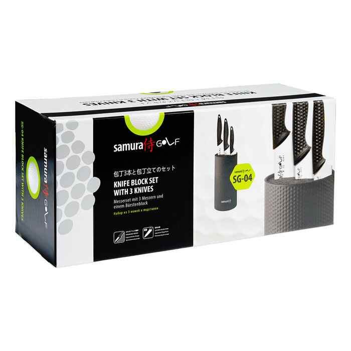 Samura Samura - Golf - Bloc et set de couteaux