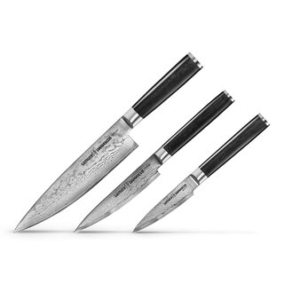Samura Samura - Damascus Chef's - Messenset 3-Delig