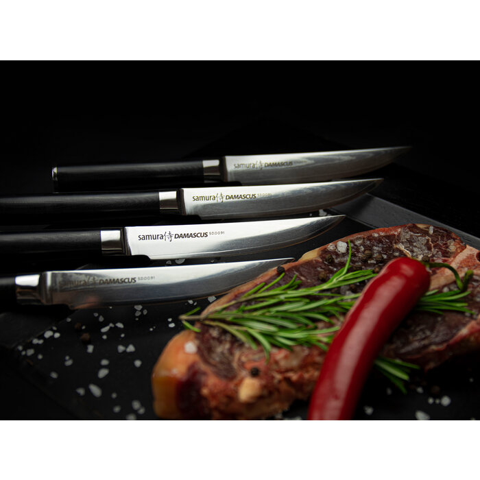 Samura Samura - Damascus Set de couteaux à steak 4 pièces