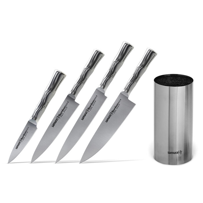 Samura Samura - Bamboo Messerblock und Messerset