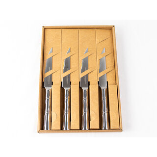 Samura Samura - Bamboo Steak Messenset - 4-Delig