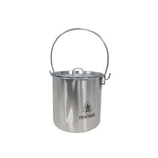 Pathfinder Pathfinder - Stainless steel Bushpot with lid (1,9 L)