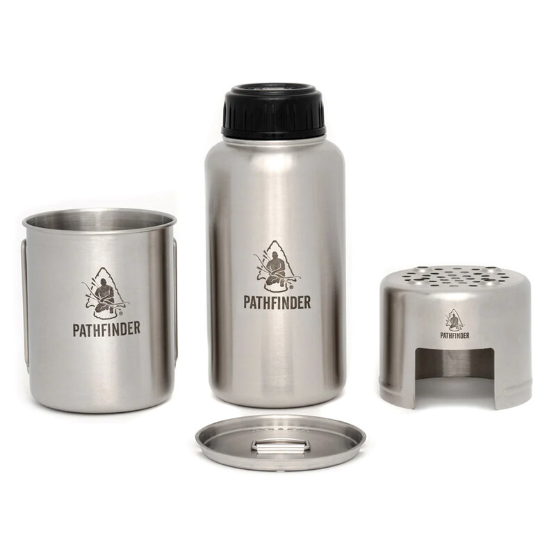 Pathfinder Pathfinder - RVS Drinkfles Kookset