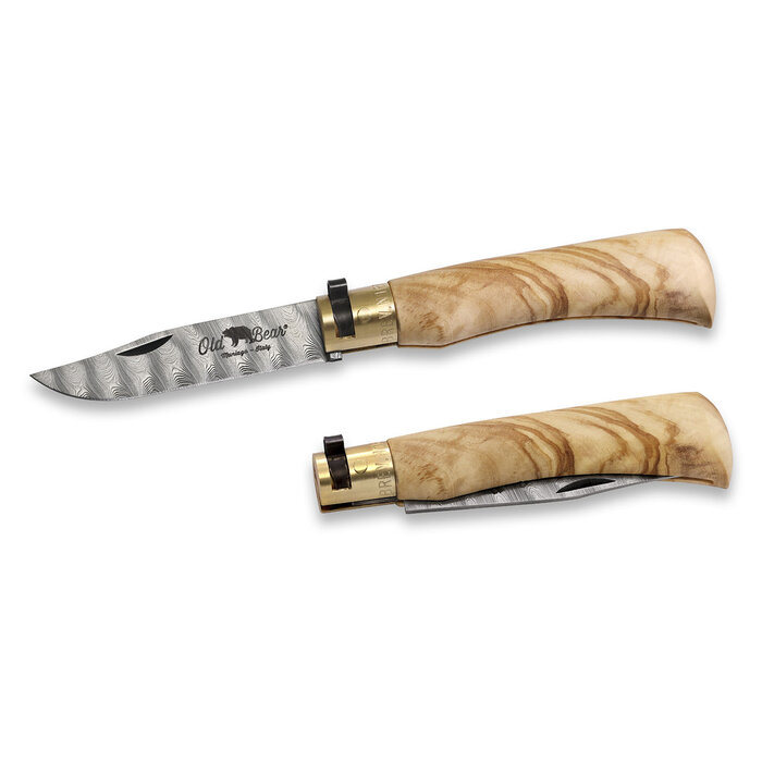 Old Bear Old Bear - Collection Olive wood Damascus - XL
