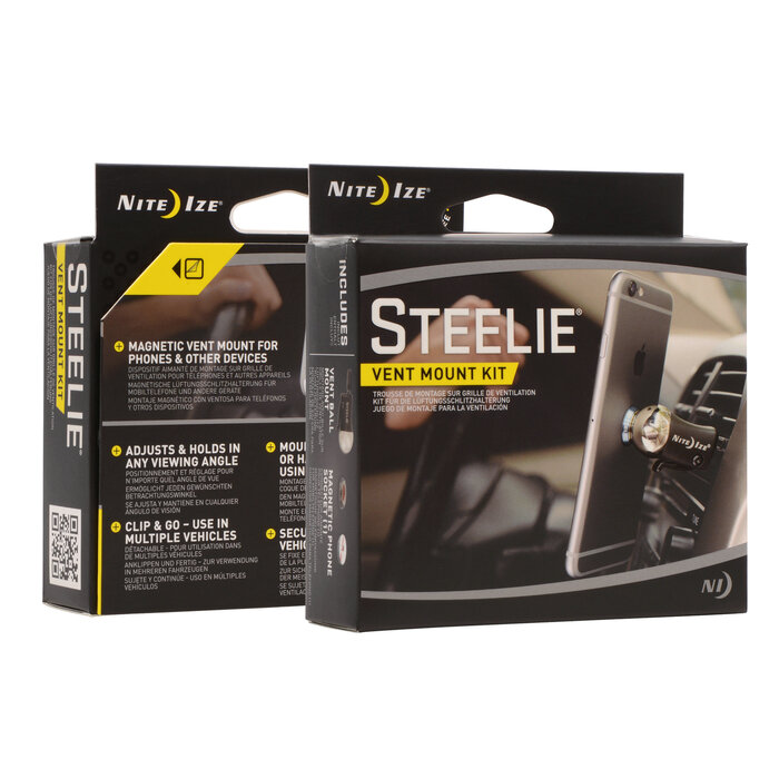 Nite Ize Nite Ize - Steelie Kit de montage de la grille de ventilation