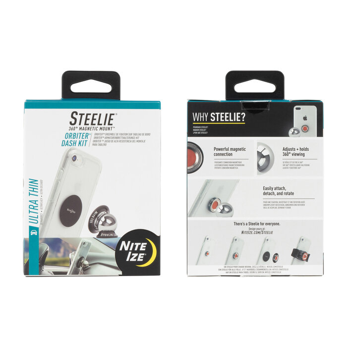 Nite Ize Nite Ize - Steelie Orbiter - Dashboard Mounting Kit