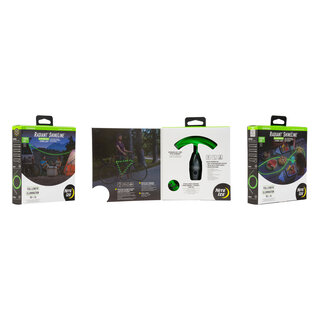 Nite Ize Nite Ize - Radiant ShineLine - Wiederaufladbares Lichtkabel - Grün