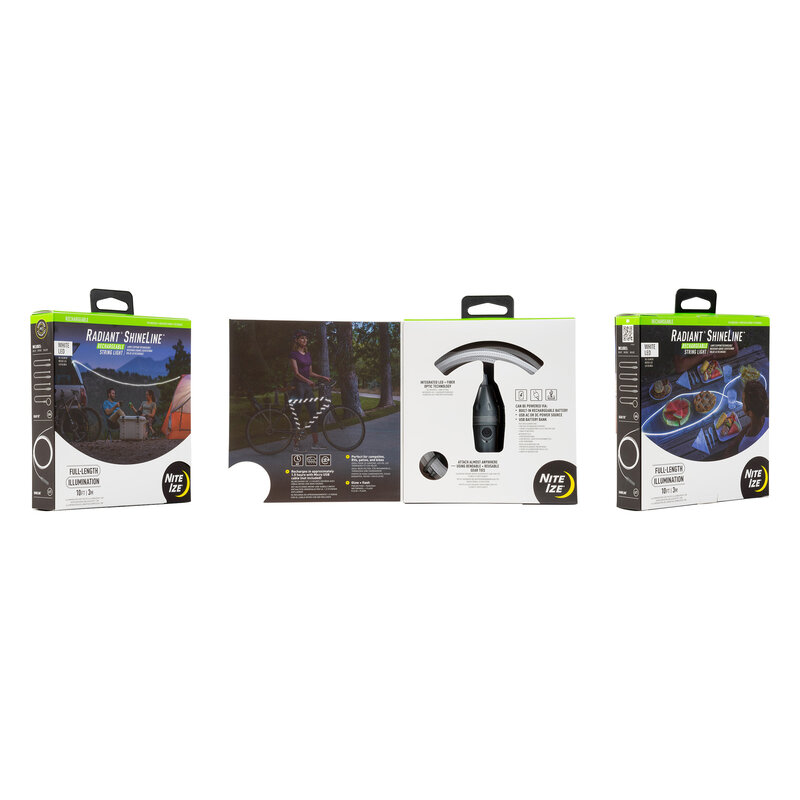 Nite Ize Nite Ize - Radiant ShineLine - Oplaadbaar Lichtsnoer - Wit