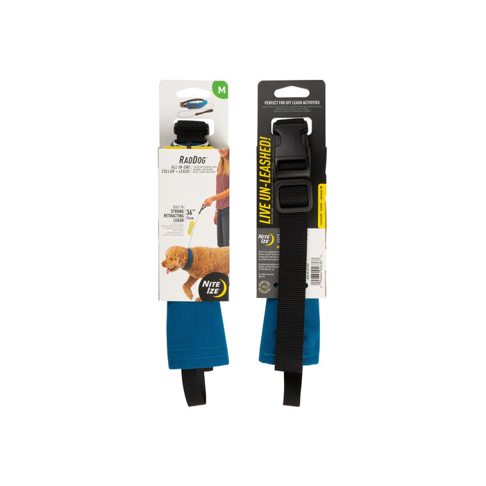 Nite Ize Nite Ize - RadDog Collar & Leash Blue - M