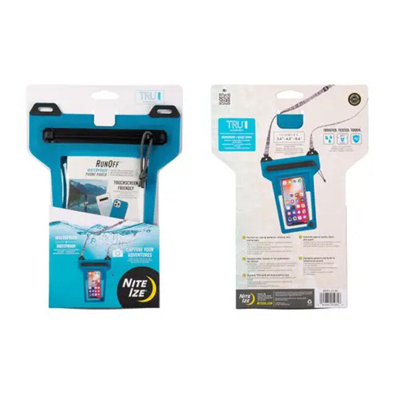 Nite Ize Nite Ize - RunOff - Waterbestendige Telefoonhoes Blauw