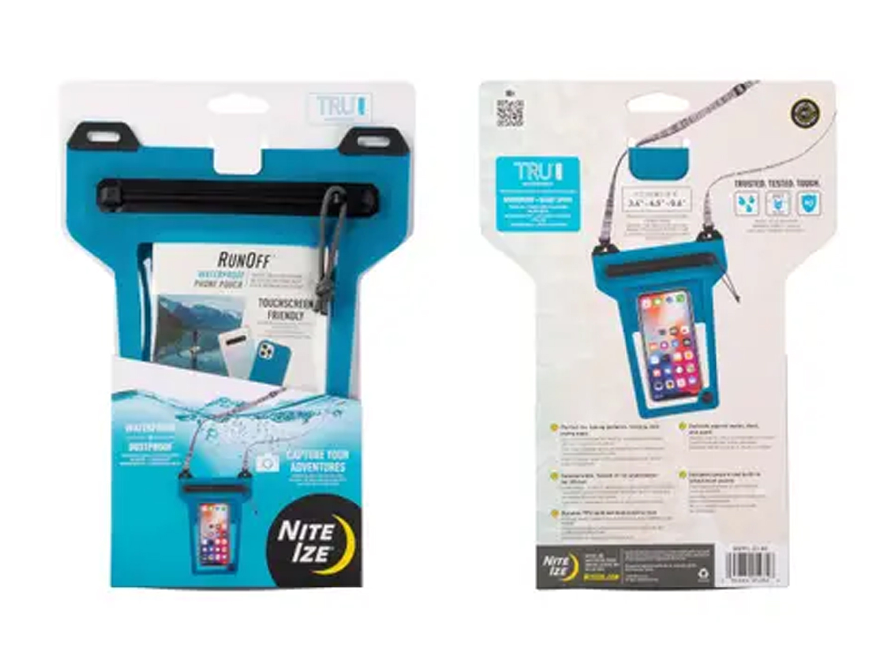 Nite Ize Nite Ize - RunOff - Etui étanche pour téléphone portable bleu