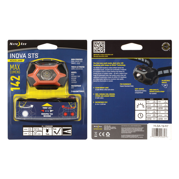 Nite Ize Nite Ize - STS Headlamp - Orange