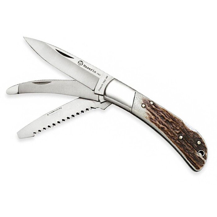Maserin Maserin - Jagdmesser - Horn - 3-teilig