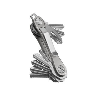 Keysmart KeySmart - Keyholder - Rugged Titanium - Clam