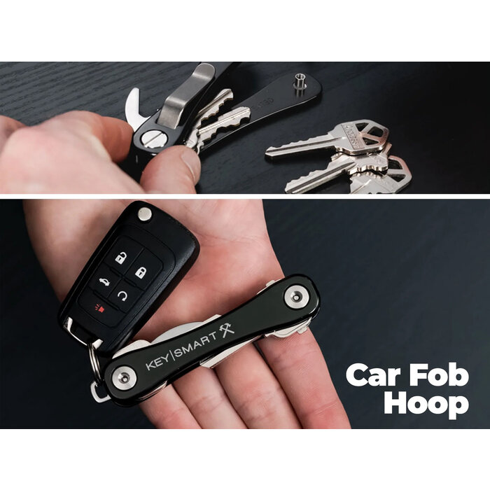 Keysmart KeySmart - Keyholder Rugged - Red - Clam