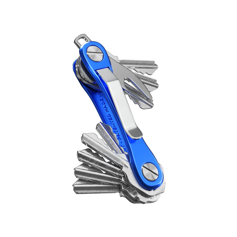 Keysmart KeySmart - Keyholder Rugged - Blue - Clam