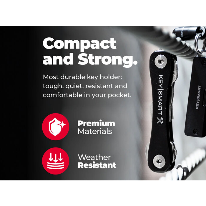 Keysmart KeySmart - Keyholder Rugged - Blue - Clam