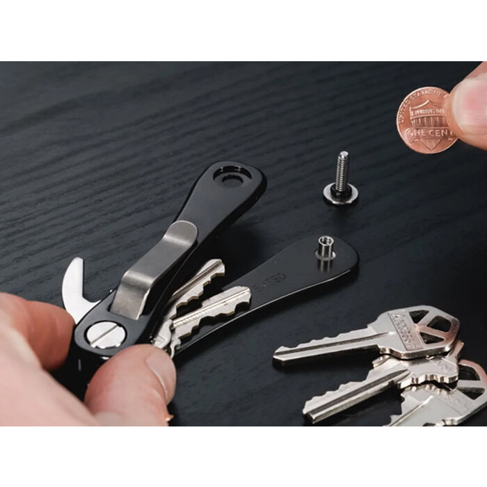 Keysmart KeySmart - Keyholder Rugged - Blue - Clam